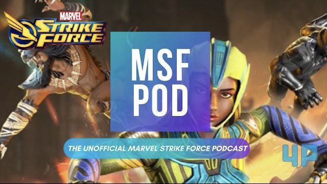 4Playluke's tweet photo. Episode 90 of the #MSFPOD is available wherever you get your podcasts! 

This week: ARCHANGEL CONFIRMED, DEATHSEED TEAM, WAR DOGS, ZIM UPSETS MANY

Video: https://t.co/lMDZjFAb4O

Apple: https://t.co/9IjoDG4GLJ

#MSF #MSFPOD #MarvelStrikeForce https://t.co/zw1UjAjmBh