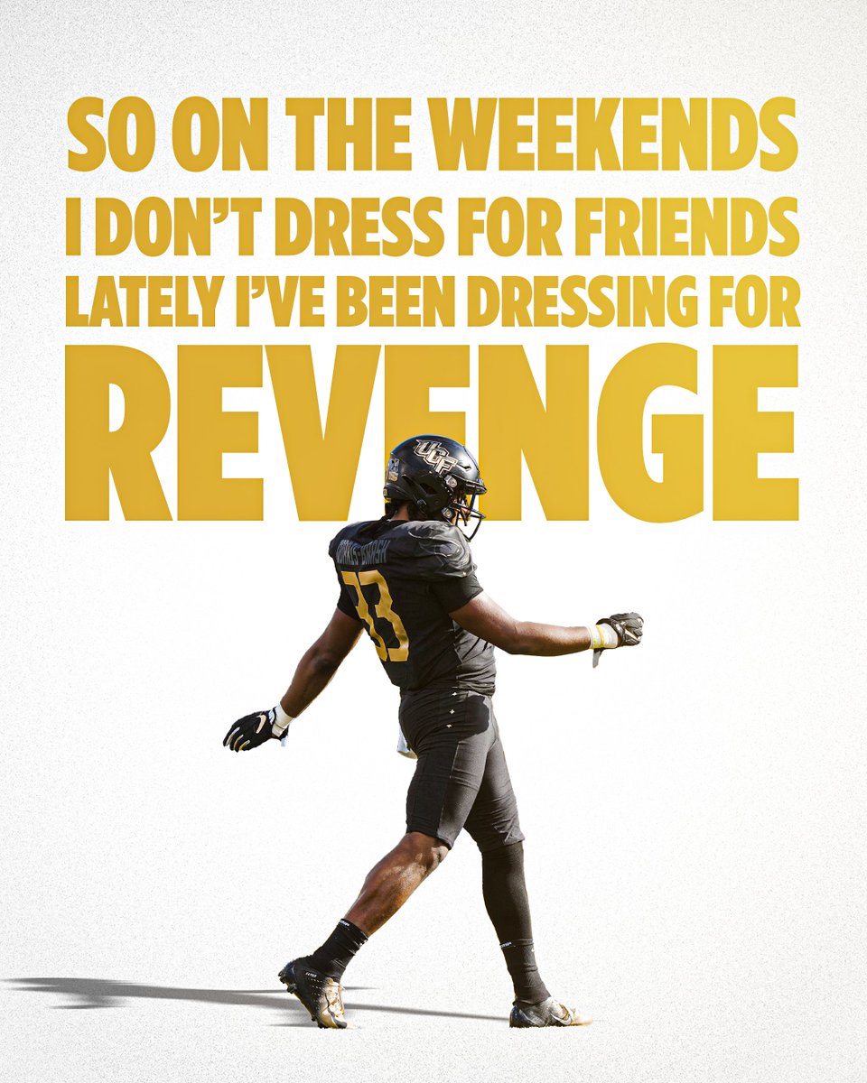 UCFKnights's tweet photo. don't get sad, get even https://t.co/gg2qiqMLFk