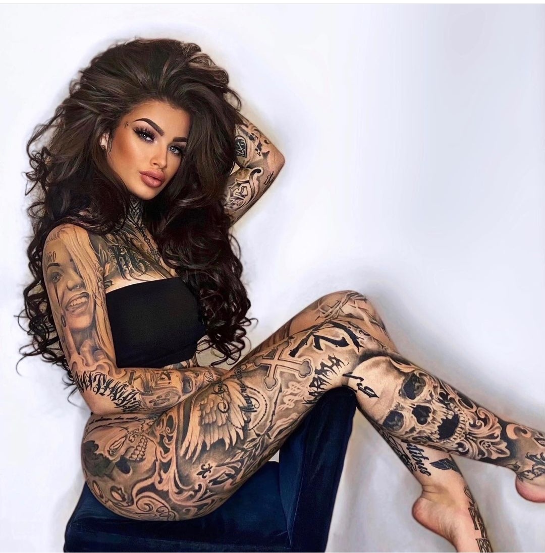 6 female tattoo models making waves on Insta  HOI