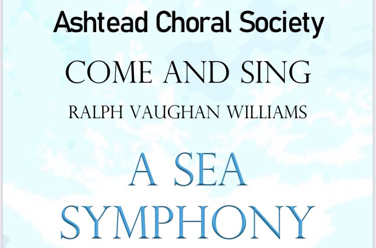Ashtead Choral (@ashteadchoral) on Twitter photo Are you looking for an alternative to Halloween tomorrow evening? Why not come along to our “come and sing” event <a href="/ArtsAliveMV/">MV Arts Alive</a>. You will be sure to receive a warm welcome. We will be singing A Sea Symphony by R Vaughan Williams music will be provided and tea or coffee. Are you looking for an alternative to Halloween tomorrow evening? Why not come along to our “come and sing” event <a href="/ArtsAliveMV/">MV Arts Alive</a>. You will be sure to receive a warm welcome. We will be singing A Sea Symphony by R Vaughan Williams music will be provided and tea or coffee.