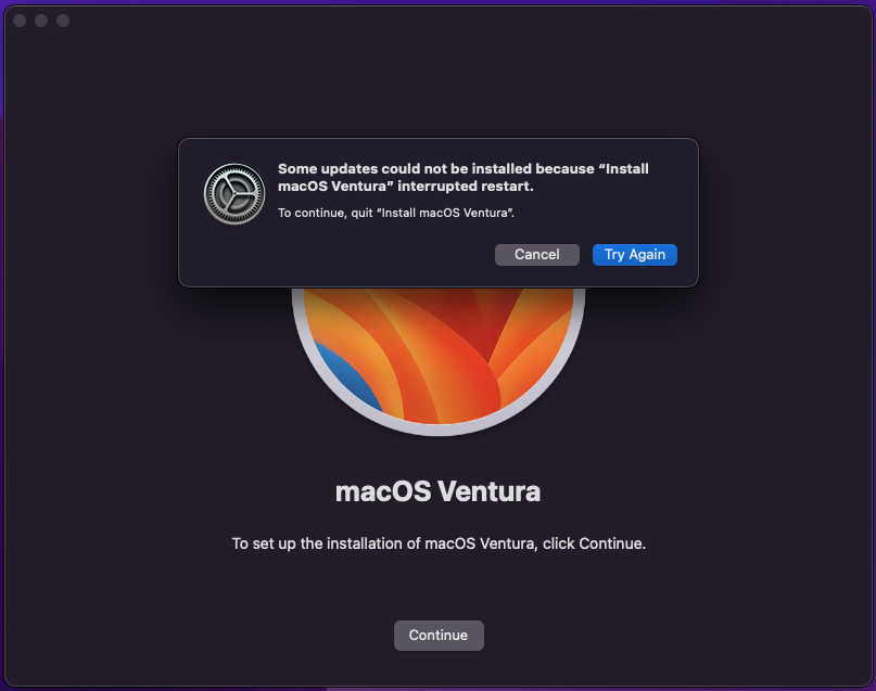BeatsDJ's tweet photo. *Trying to update MacOS*

...wait what https://t.co/O1FVFgQyyE