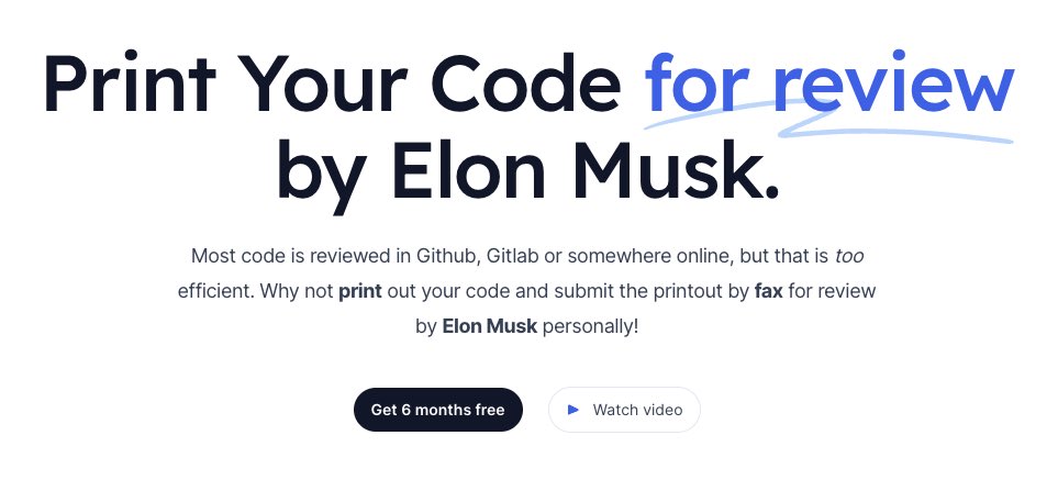 Enjoyed this: eloncodereview.com