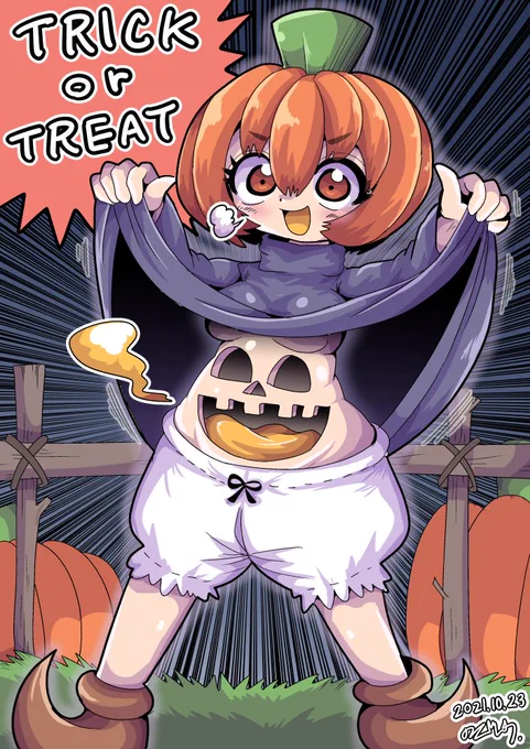 ハロウィンうちのこ再掲 