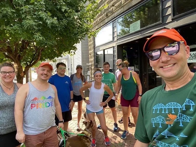 OldLouBrew's tweet photo. Due to rain, the OLB Run Club will be the 16 ounce curl club at 2 o’clock today! #OLBRunClub https://t.co/FI70ddNGPp