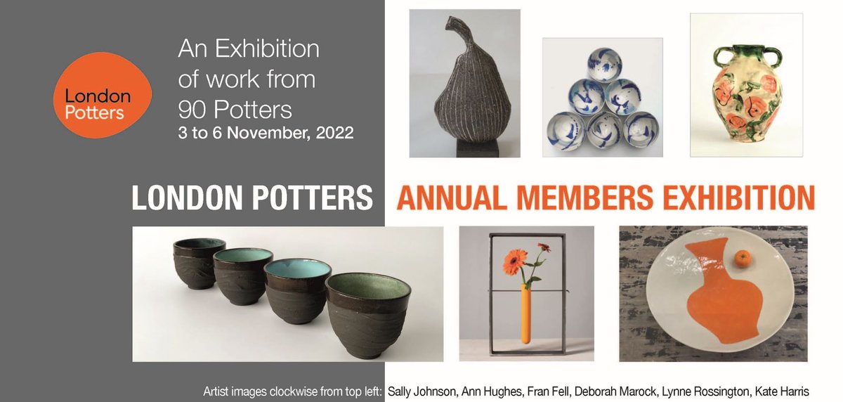 jaminnicolas's tweet photo. #Nextshow @LondonPotters #November 3rd-6th #Ceramics #sculptures #shells #plates #Landscapes #Nature https://t.co/bJbzdFhgFO