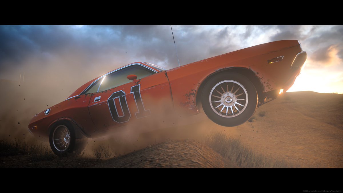 TonyHar31075613's tweet photo. Another great escape.
#RedbullcapturepointUK #redbull #dukesofhazard #GT7 #PS5Share #GT7PureScapes #GranTurismo7 https://t.co/iXouwumryy
