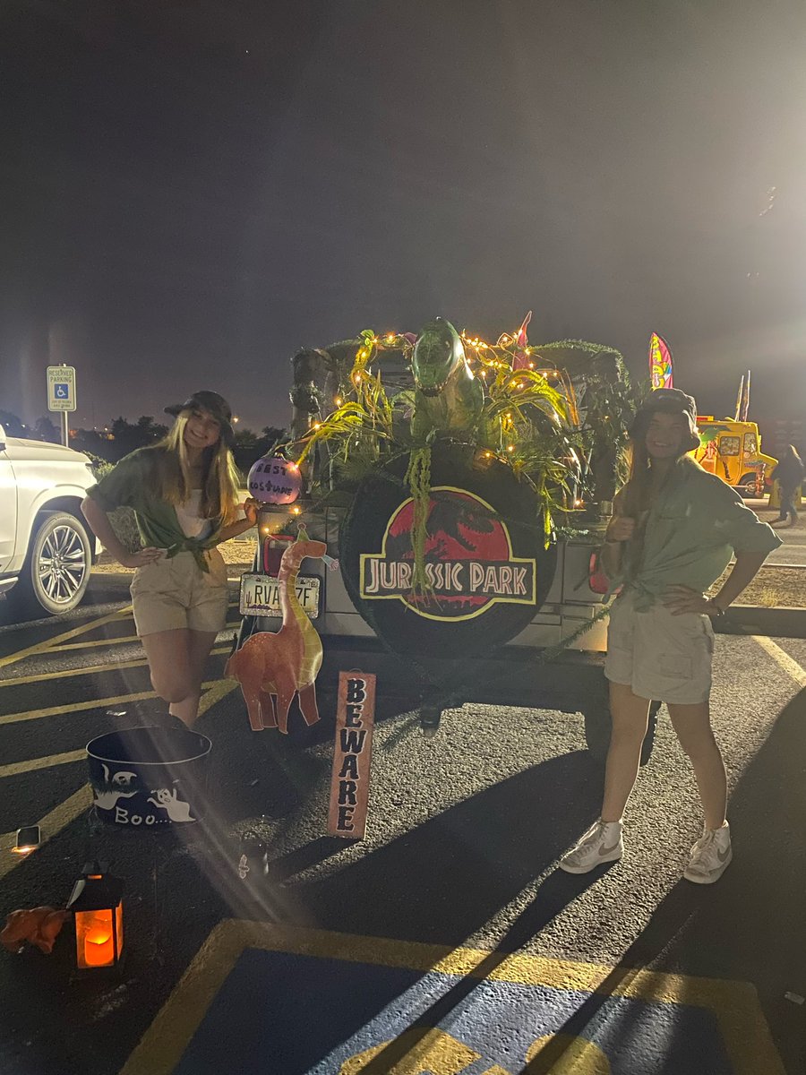 LHSAthletics22's tweet photo. Trunk or Treat @LibertyLionsHS style!  Our @StucoLiberty does it again putting on another great community event for our little 🦁s.  Club Unify the winner for best design!  #WeAreLIBERTY https://t.co/R1UJf6H03n