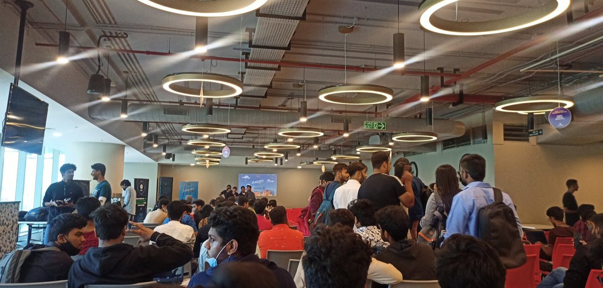 Chirag21112002's tweet photo. A day well spend💥 Attended one of the biggest and largest Web3 meetup in chennai today #BuildersConnect 🤩.
Kudos to team @CodeChefSrmRmp and @ThePrayasu for such a great management and taking us deep into the world of Web3. 🚀 https://t.co/eAyXAmrJb7