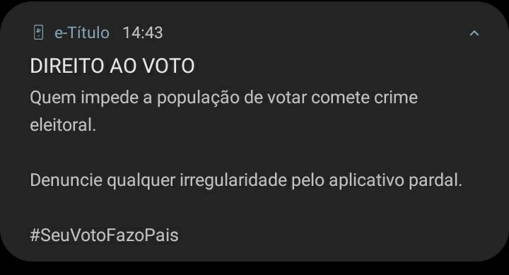 criszaniol's tweet photo. DEIXEM O NORDESTE VOTAR https://t.co/jPkw79mOYP