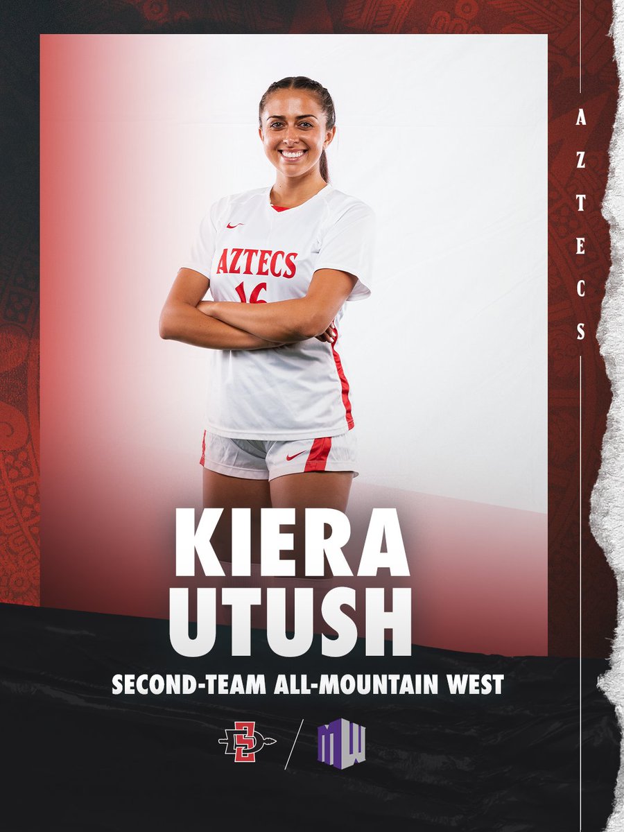 AztecWSoccer's tweet photo. Kiera Utush, our rock along the backline. 

📰: https://t.co/64ayjH89qq

#TheTimeIsNow https://t.co/GG5lPp7wzb