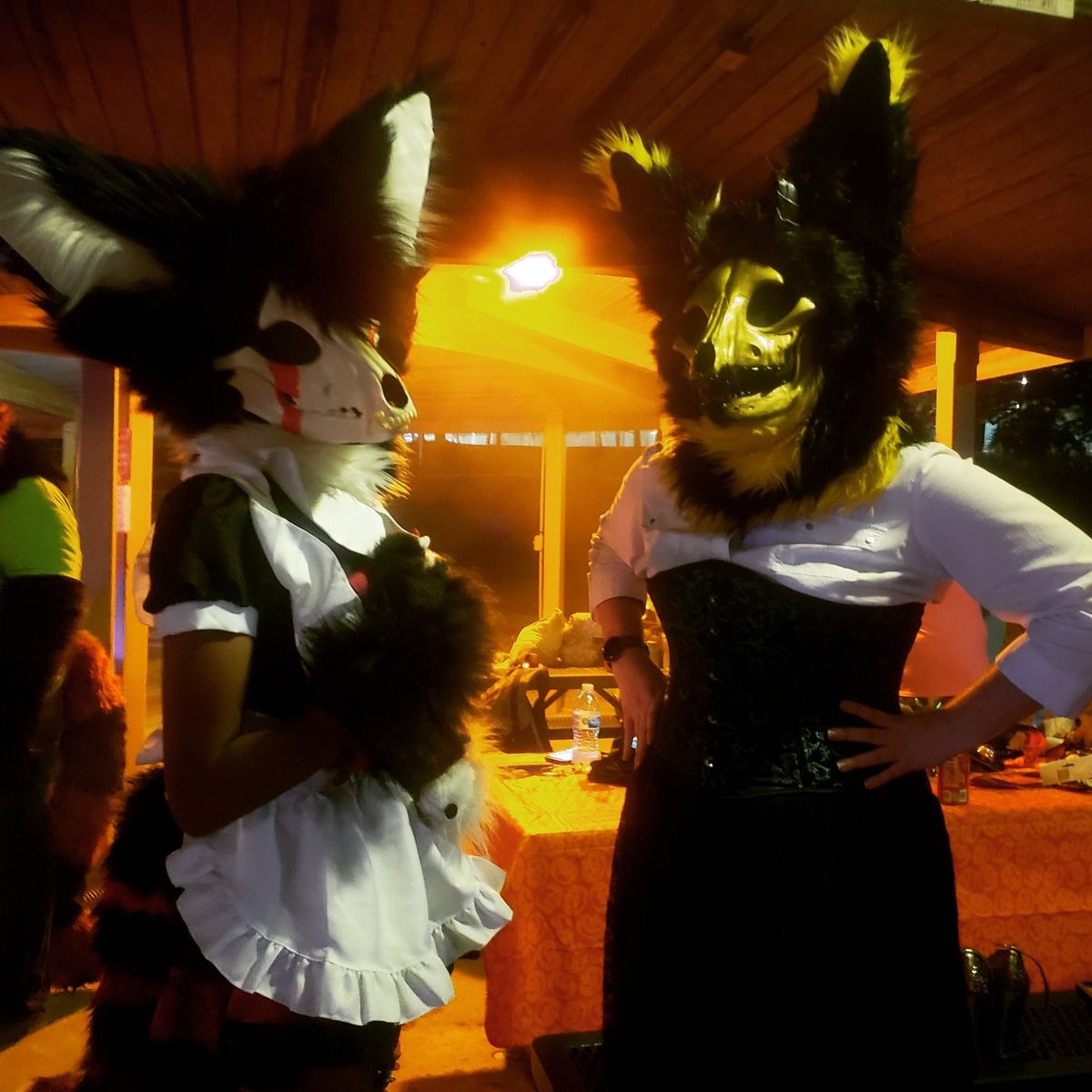 Syrian19928076's tweet photo. I already miss my friends so much 😭😭😭
#furry #furryfandom #furrycommunity #halloweenevent #Fursuitsaturday #skulldog #skullfur https://t.co/gAT2yu7Eaq