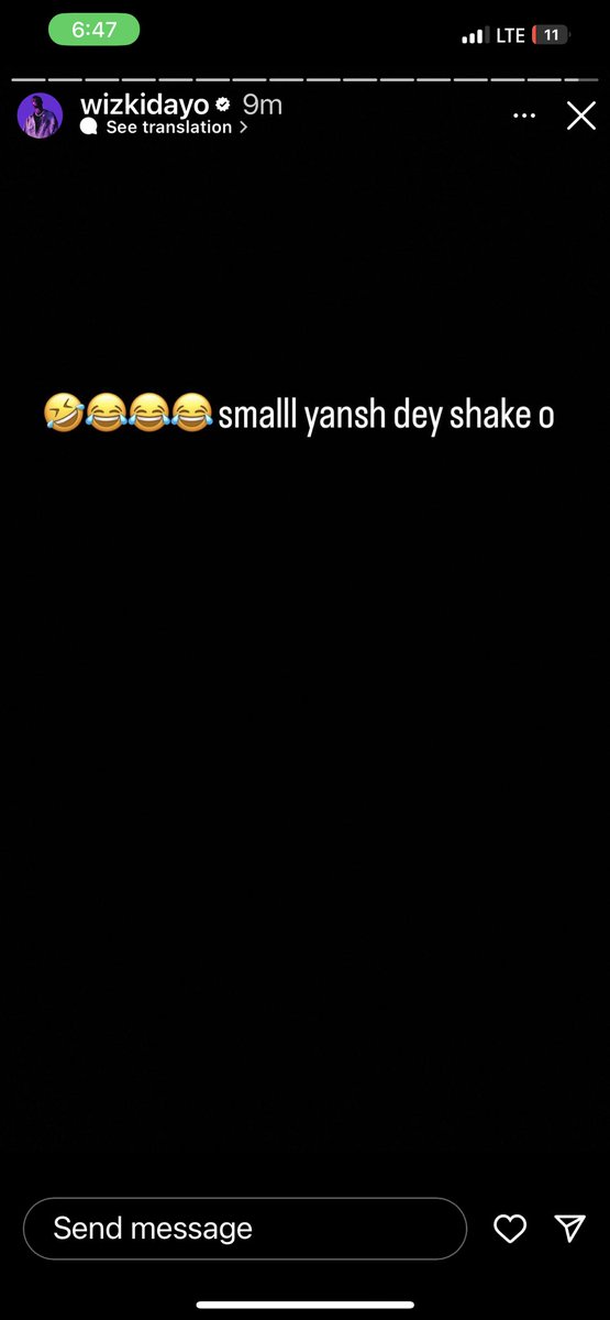 Wahala dey o. 😂