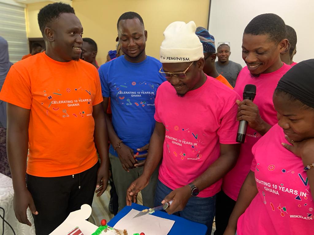Moore_Wikimedia's tweet photo. Wikidata 10th anniversary birthday it was in Tamale yesterday. @Moore_Wikimedia and @GureneWikimedia were hosted by @dagbaniwiki to celebrate @wikidata at 10. Our able ED @Sadike25 graced the event
#wikidata10
#wikidatabirthday https://t.co/fpsXejrcuj