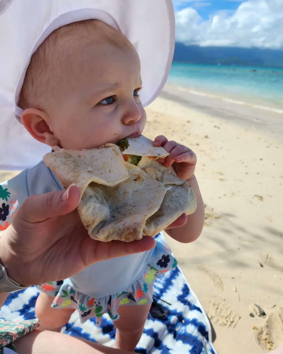 Apparently my beach baby loves <a href="/tacobell/">Taco Bell</a>