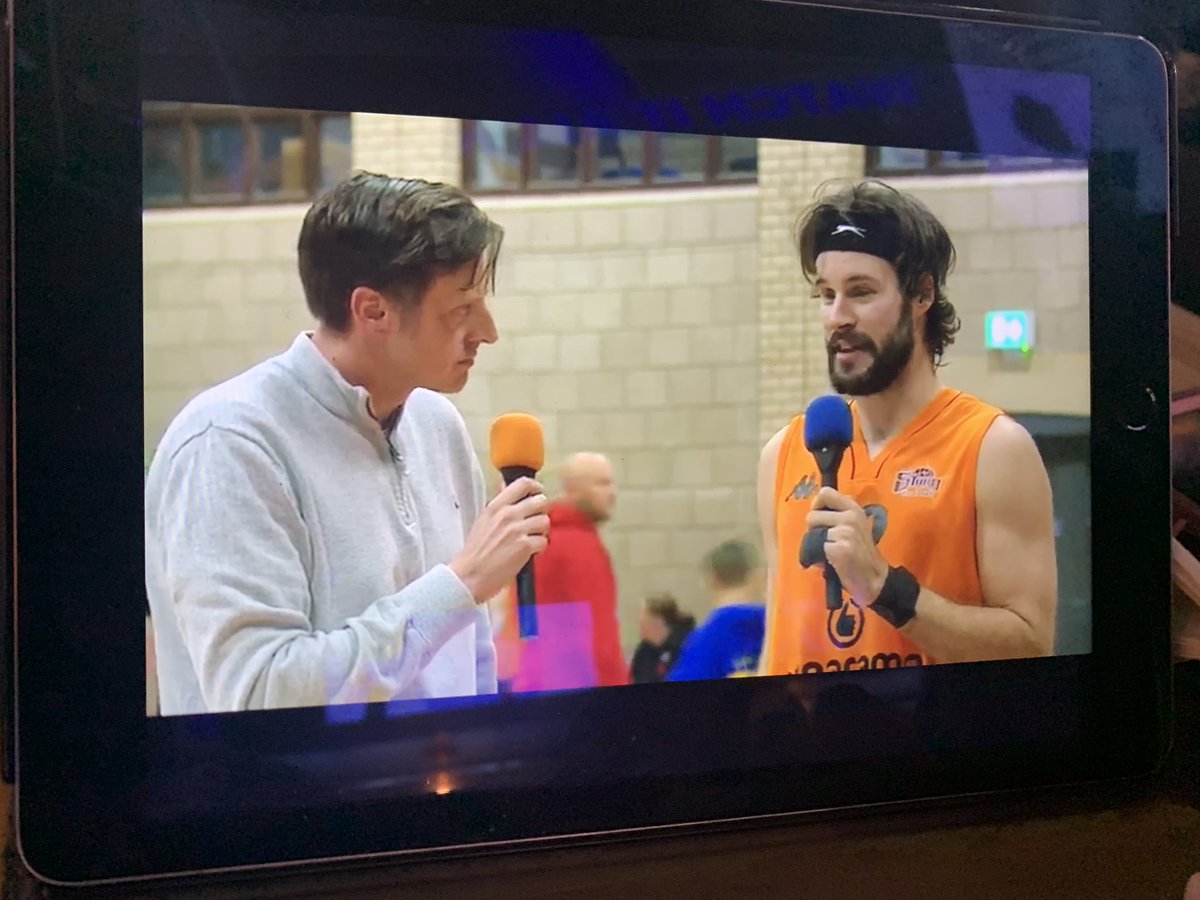 Great start to the day with Hemel getting a huge win on the road to stay perfect on season and Taylor getting interviewed after the game……. Thank you NBL for broadcasting the games so we get to watch!!