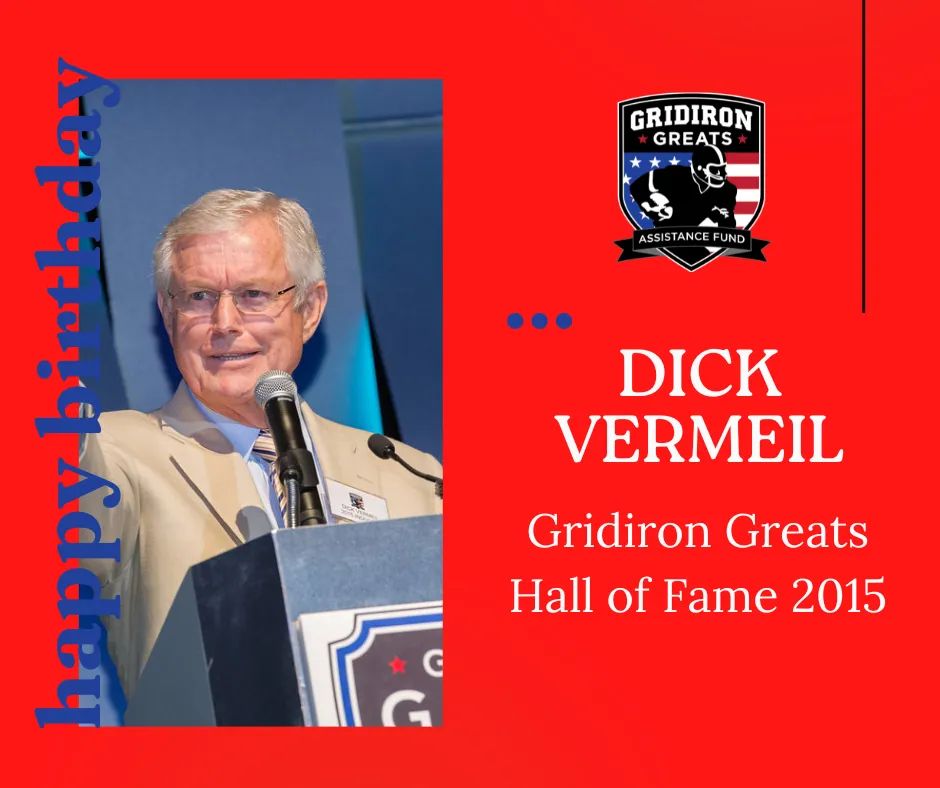 Wishing Dick Vermeil a very Happy Birthday!    