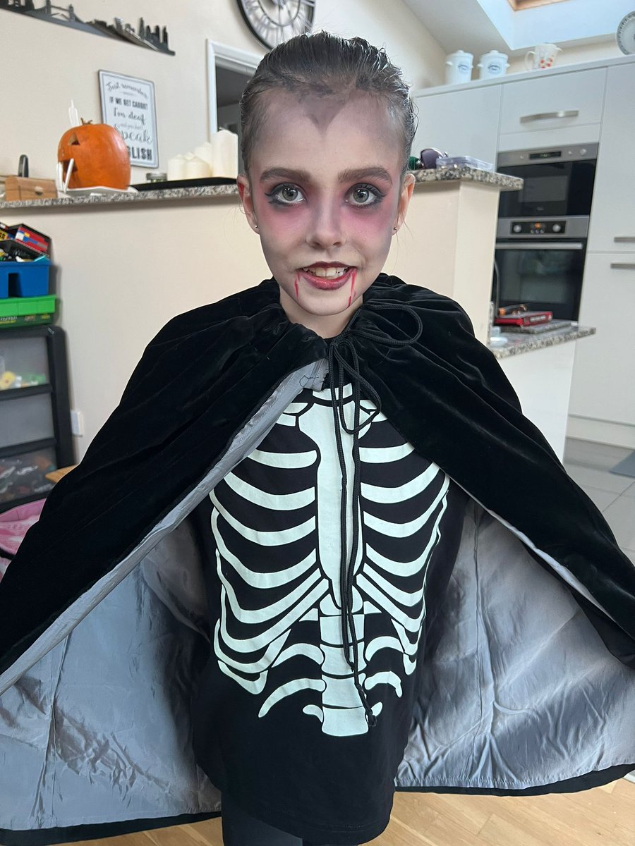 AnSMCSLife's tweet photo. It’s Halloween time!!  (All done by my amazing auntie!)  #HauntedPickle https://t.co/VWpqVnVYMO