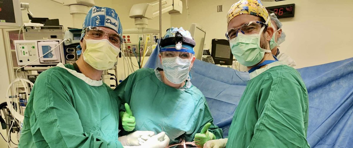 Sarah Jane Commander (@commandermd) on Twitter photo It’s not every day that you get to scrub with your classmate, let alone 2 of them!! <a href="/DukeSurgRes/">Duke General Surgery Residency</a> <a href="/DukeSurgery/">Duke Surgery</a> <a href="/MarceloCerullo/">Marcelo Cerullo, MD MPH</a> <a href="/KPEconomopoulos/">Konstantinos Economopoulos</a> It’s not every day that you get to scrub with your classmate, let alone 2 of them!! <a href="/DukeSurgRes/">Duke General Surgery Residency</a> <a href="/DukeSurgery/">Duke Surgery</a> <a href="/MarceloCerullo/">Marcelo Cerullo, MD MPH</a> <a href="/KPEconomopoulos/">Konstantinos Economopoulos</a>