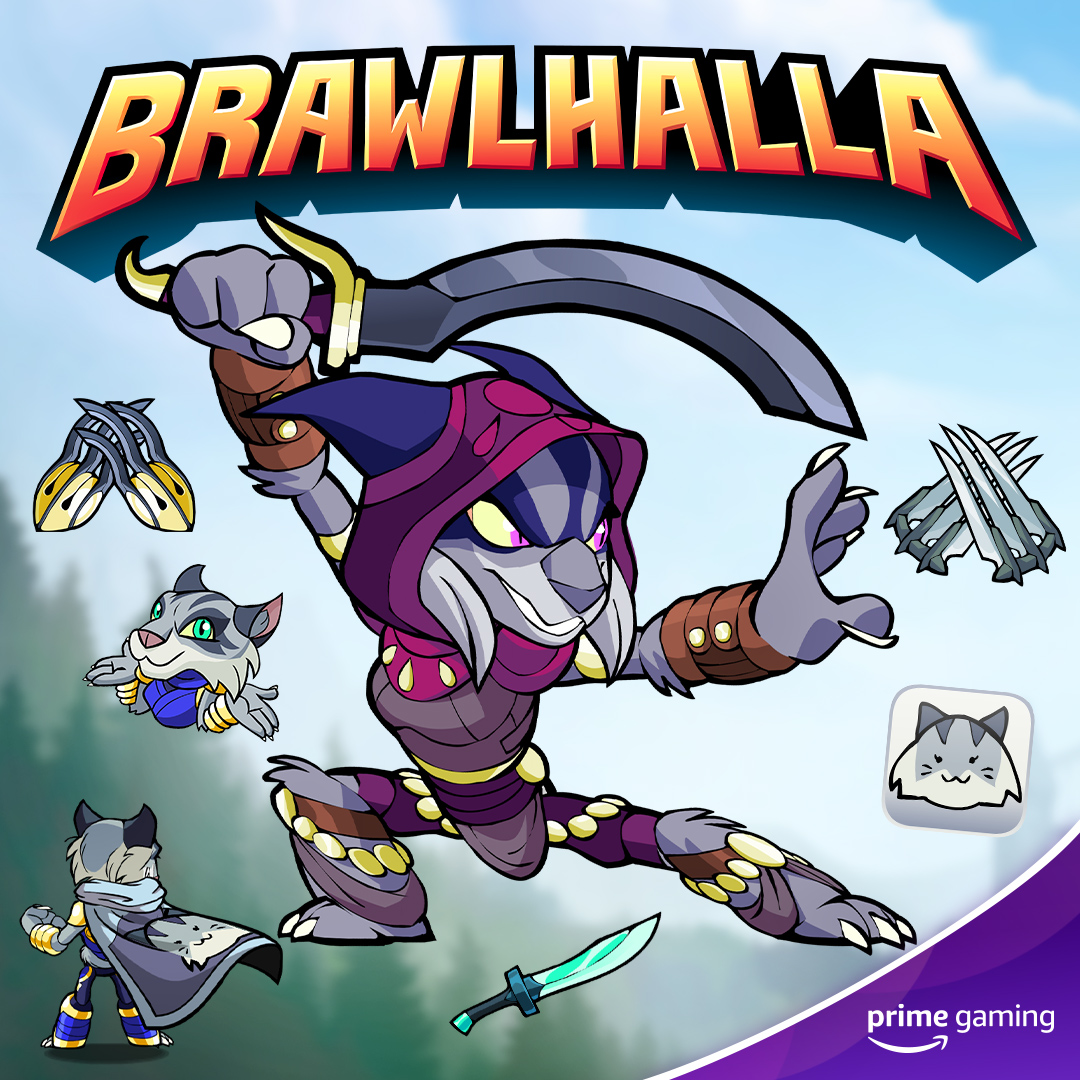 brawlhalla prime gaming Shogun bundle pack 