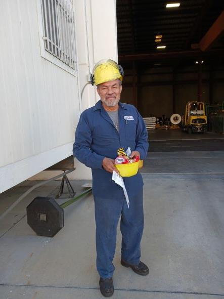 More Manufacturing Month surprises! Steel Technologies - Mira Loma, CA and Mission, TX celebrated their teammates this week by giving them some sweet treats, a tool bag, and a hard hat! #ManufacturingMonth #SteelTechTeam