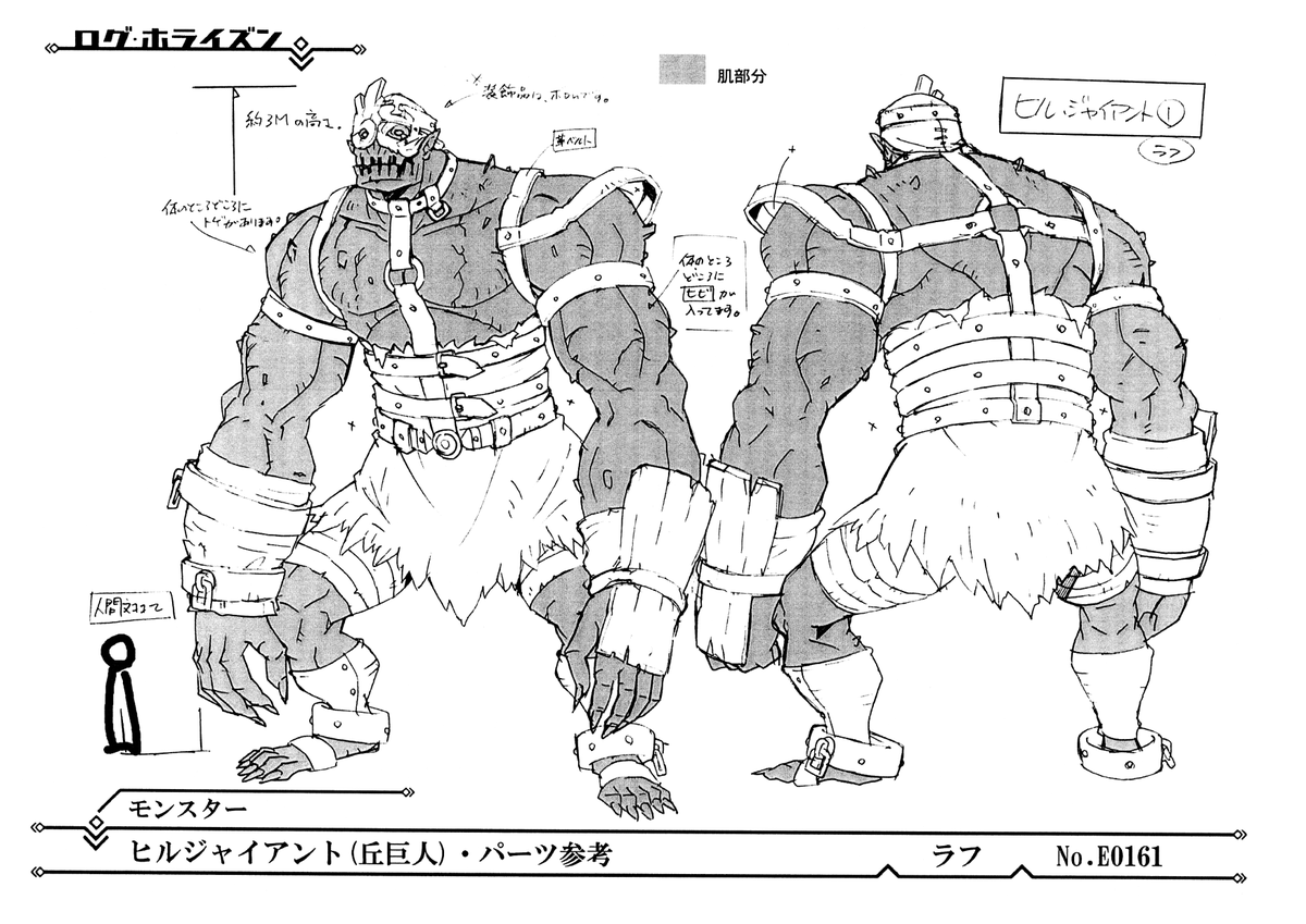 Log Horizon 2nd Season (2014). Character design: Tetsuya Kumagai.

#loghorizon #settei #anime