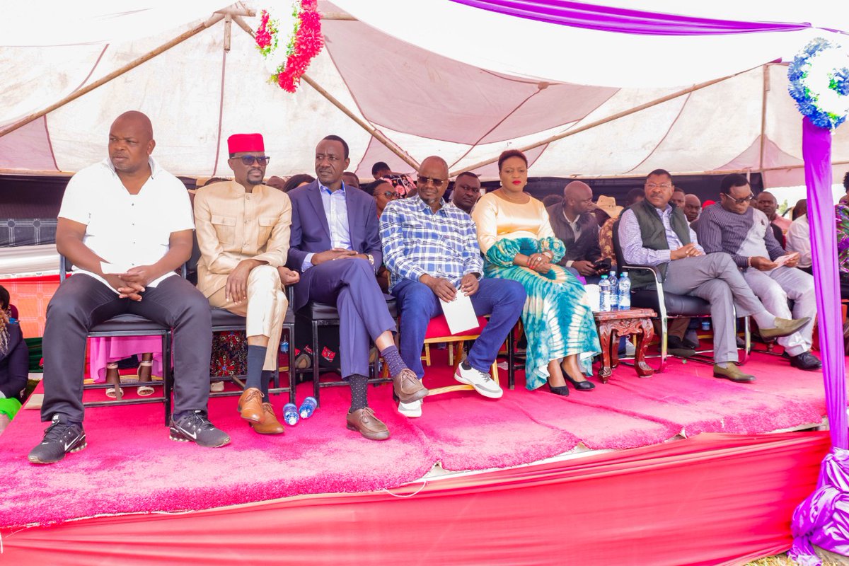 NyotiErick's tweet photo. Thanks so much my good people of Mt elgon for the love,u made it more colourful, thank you our leaders who turned up to the event, thank you so much our able Deputy Governor Pastor Mbatiany, Thanks so much our Governor Ken Makelo Lusaka for the good heart, thank you baba wa Roma. https://t.co/yjWDJ95Hb8