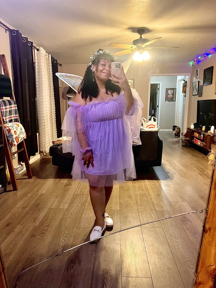 fightmilkfairy's tweet photo. morphed into my true form last night🧚🏽‍♀️💜 https://t.co/7PPWceaz0L
