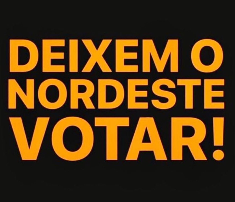 mariadorosario's tweet photo. Quem eles pensam que são? Fascistas!
#deixaonordestinovotar https://t.co/n7G2sEXeJR