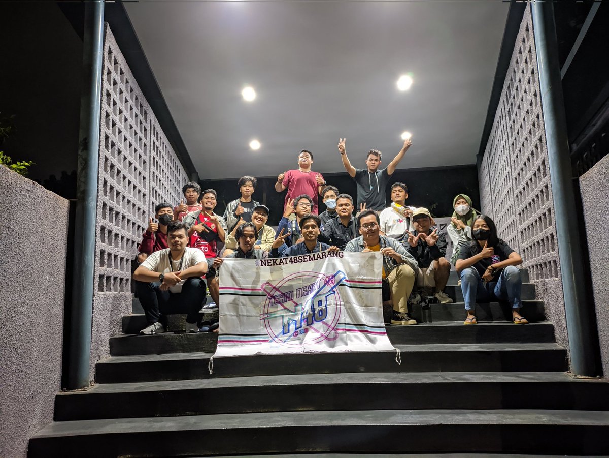 nekat48semarang's tweet photo. Terimakasih yang sudah datang di Gathering kali ini, ditunggu kedatangannya di gathring berikutnya. ^*^
#fjkt48semarang #nekat48semarang #oneheartonegoal #familyfansjkt48semarang https://t.co/cgOv8lOehA