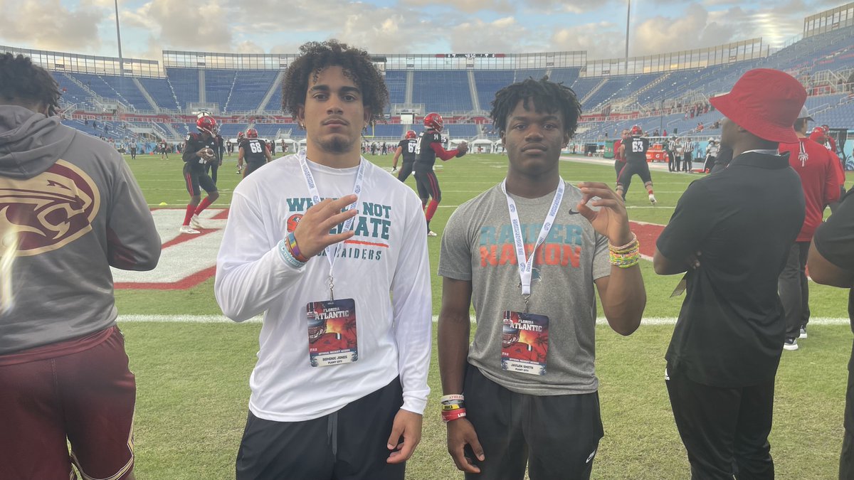 Plant City players enjoying themselves at the recent FAU game this past Saturday!