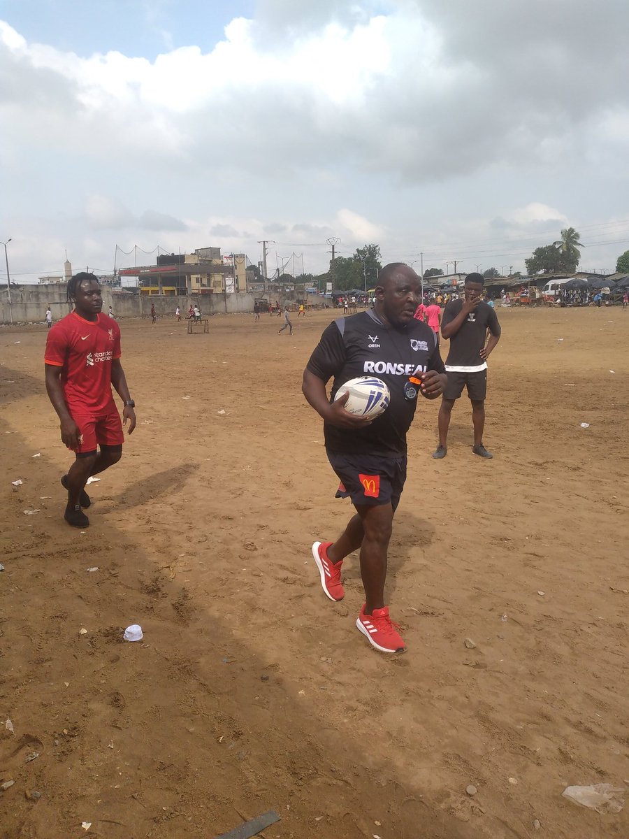 CotedivoireR's tweet photo. 30/10/2022: Séance d'entraînement à Abobo Abidjan
#IntRL #IRL #EuroRugbyLeague #Mearl https://t.co/3M9jqtE9Df