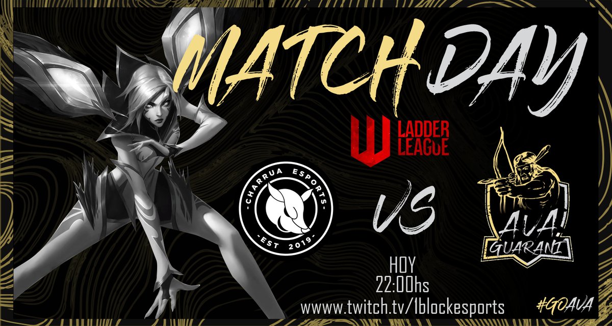 UNA DERROTA NO ES UNA CAIDA !
Hoy la tribu se enfrenta a la mulita uruguaya de <a href="/charruaesports/">Charrua eSports 🇺🇾</a>  en la #ladderleague22!
Los esperamos por twitch.tv <a href="/1blockesports/">1block esports</a> !
#goAva