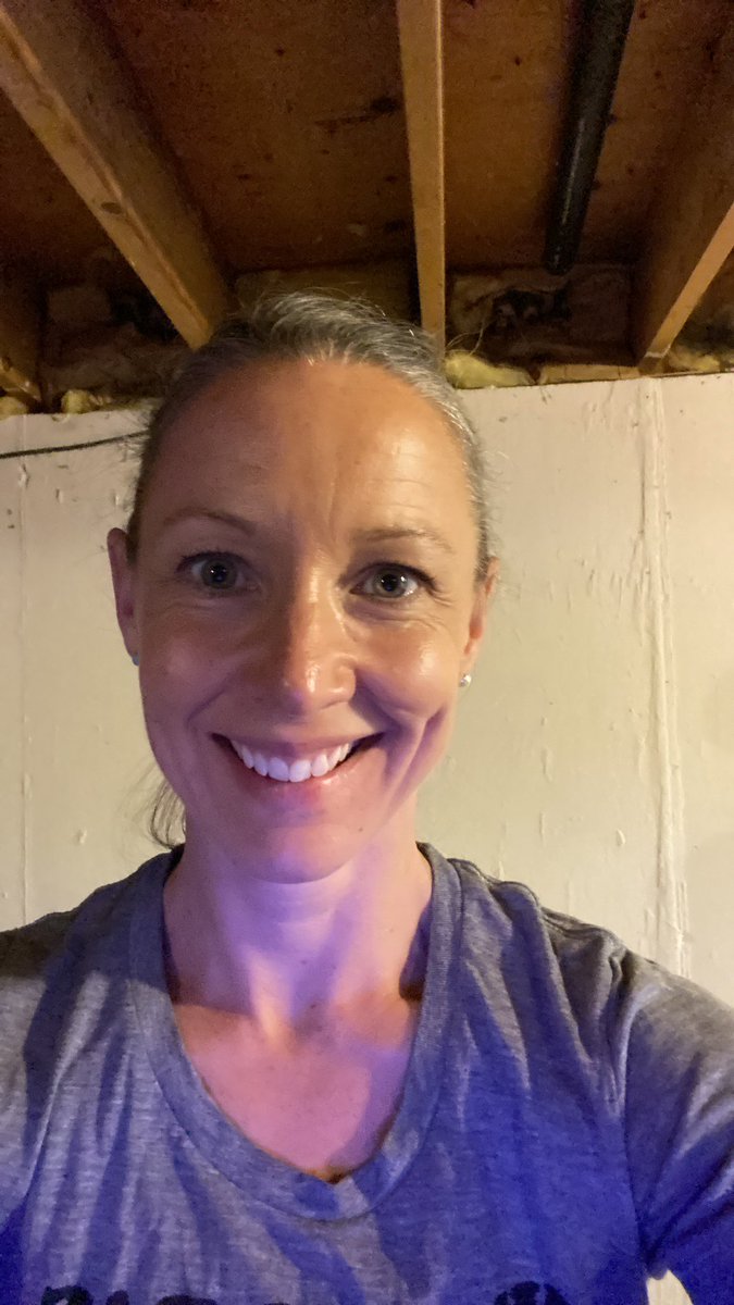 KatieACronin's tweet photo. It’s a treadmill run in the basement since I’m solo parenting this weekend, but it counts for #ChimpSafe! https://t.co/eBzZbv1Z3D