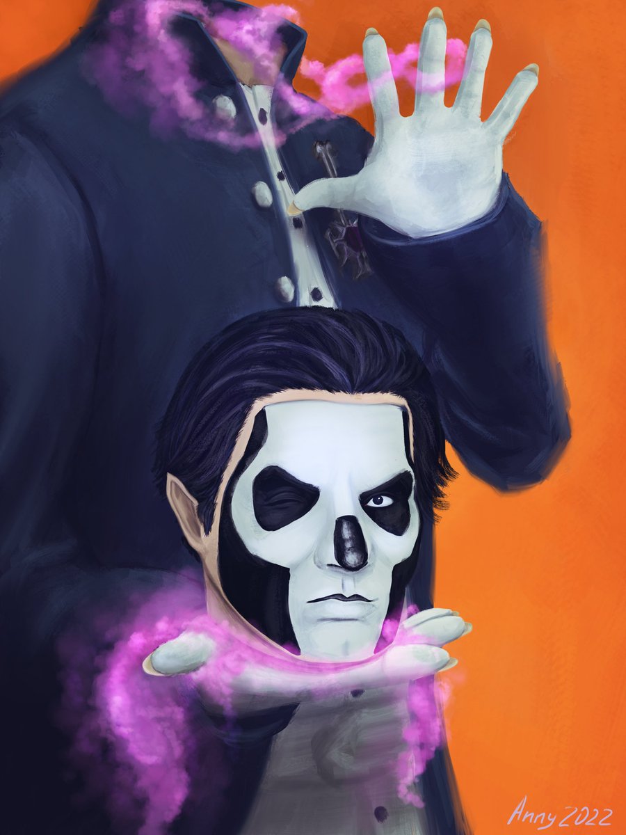 popiashusband's tweet photo. Ghosttober 
Day 11 - Decapitate 

#thebandghost #ghosttober #GhostBand #ghostbc #ghostfanart #ghostfanart https://t.co/FJpp0dhlHK