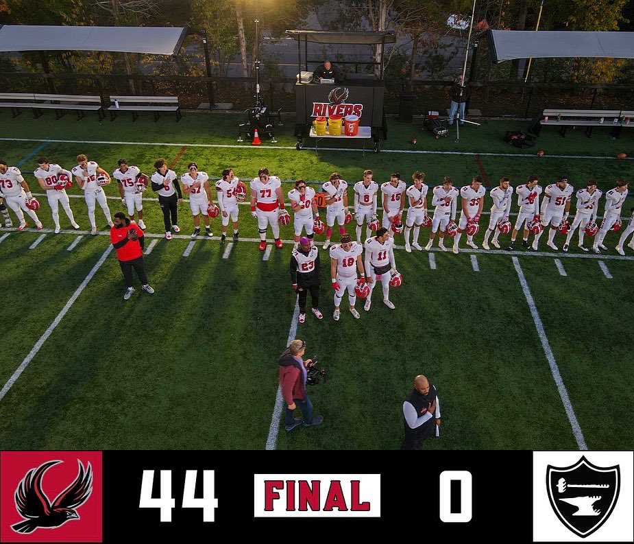 Varsity Football took down Middlesex 44-0 to move to 5-1 on the season! Brendan Poirier ‘23 rushed for 2 TDs, while Max Stevelman ‘24 passed for 4 TDs, 3 to Jeremy Kiefer ‘24 &amp; 1 to Griffin Schutte ‘24. The Red Wings defense also earned their first shutout of the season.