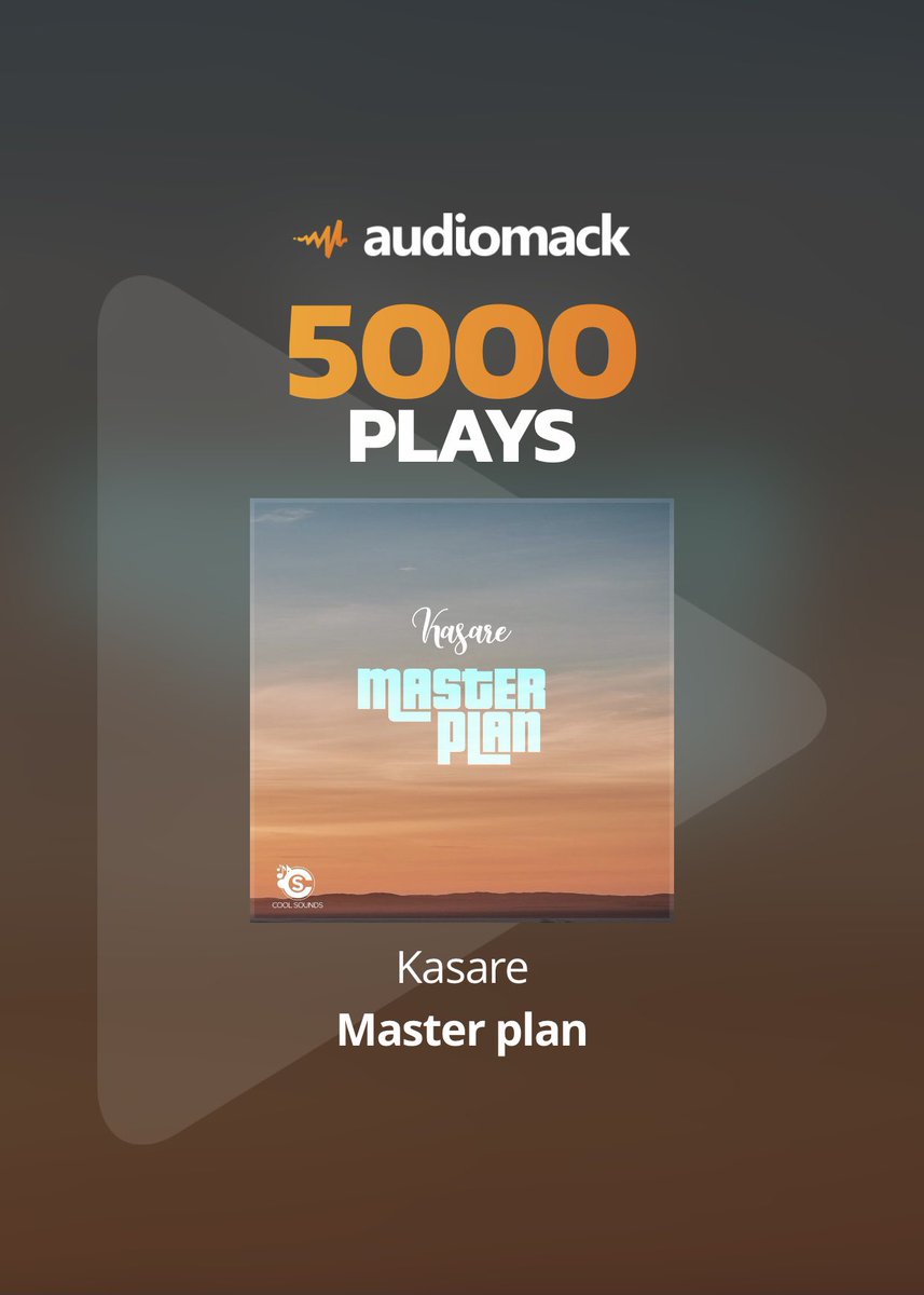 A week already . Thank you guys .let’s get 10K . #MasterPlan #BaSaBaSa