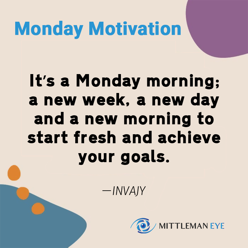 MittlemanEye's tweet photo. #MondayMotivation at #MittlemanEye!
#MEC2020 #Eyecare https://t.co/Bv0Ygz8ygU
