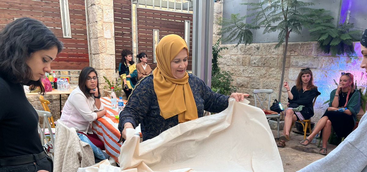 From a workshop I gave on natural dyes as part of the program associated with the "Back to the Future" art &amp; environment exhibition lead by #Sykoproject where I'm also sharing with 3 textile artworks.