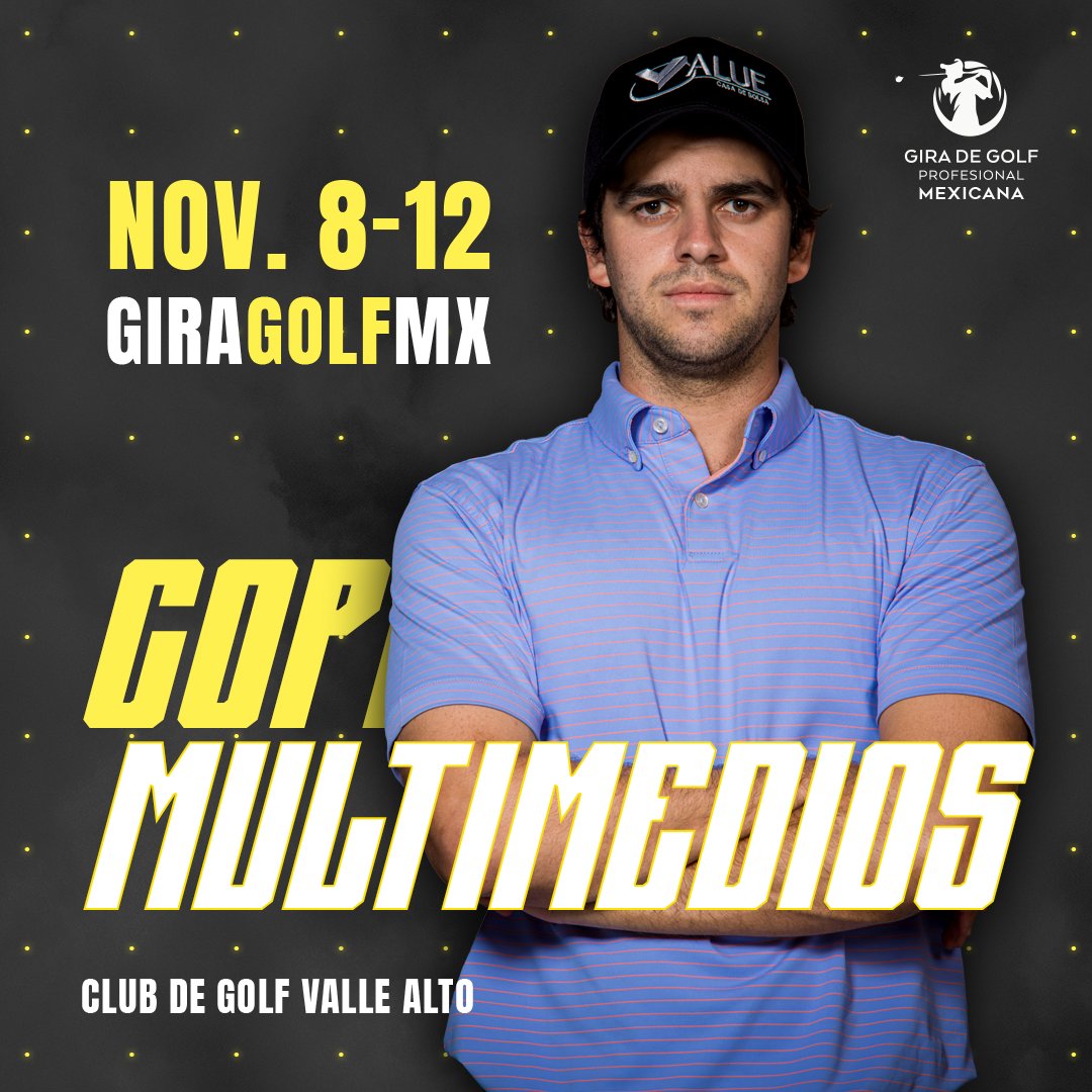 giragolfmx's tweet photo. Nos vemos en @vallealtomx #monterrey en la #copamultimedios del 8 al 12 de noviembre.
#GiraGolfMx #GolfMexico #golflatma #foremx https://t.co/YTbHOJWupO