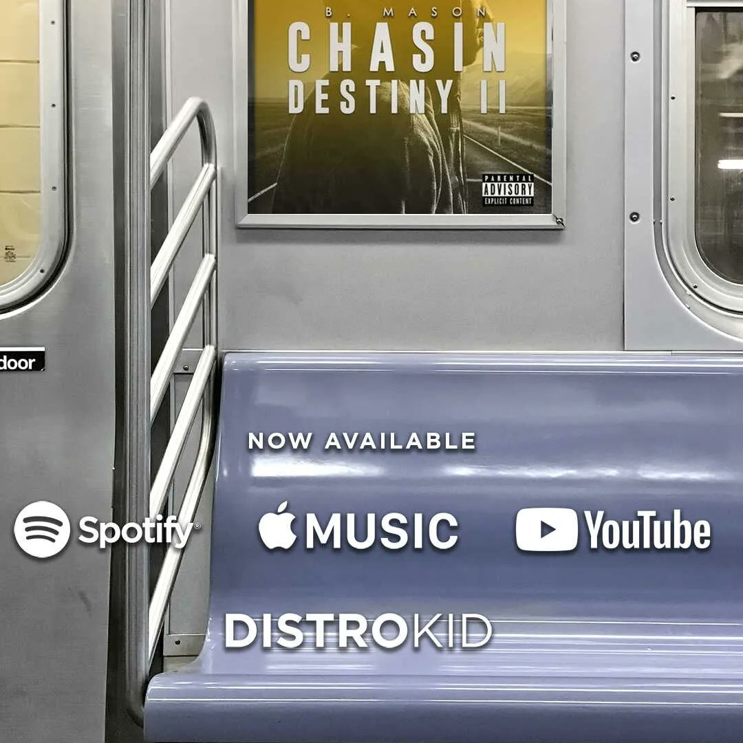 BMasonGOS's tweet photo. CHASIN DESTINY II IS OFFICIALLY AVAILABLE FOR STREAMING 💯🌍🌎👑👑🔥💪🏾🎶🎵🎙️ #ChasinDestinyII #explorepage https://t.co/0Of1gqCuGu
