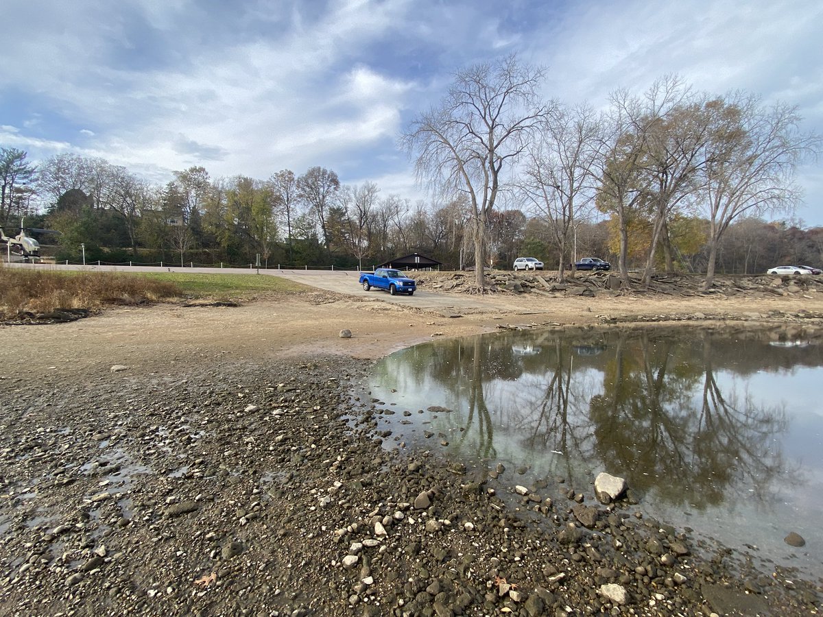 madnewsboy's tweet image. The Lower Wisconsin River at Prairie du Sac at one of its lowest levels in years.
