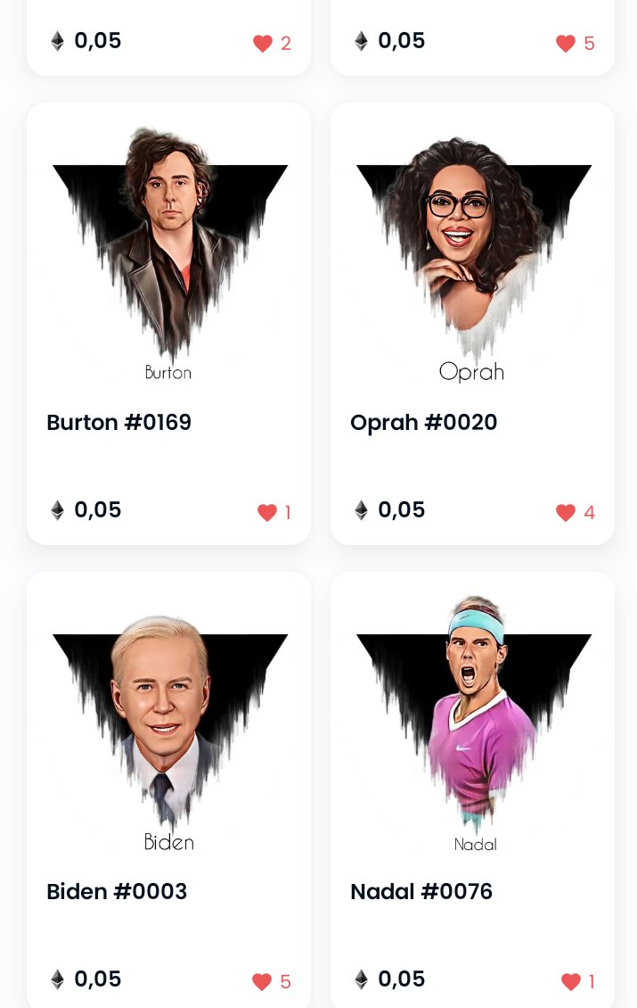 opensea.io/collection/cel…
Go☝️
Hello, we present to you a new project from the creators of @CruptoPunks - CELEBRITIES X. Be the first and earn big money on our project
H
H
H
#NFTProject #nftart #NFTCommunity #FreeNFT #nftcollector #NFTartists #NFTartwork #NFTs #NFTsales