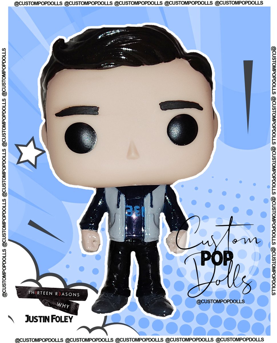 custompopdolls's tweet photo. This is my custom pop doll of Justin Foley (Brandon Flynn) from the tv show 13 Reasons Why
https://t.co/FrIIn4Akkp
#FunkoPop #CustomPop #PopVinyl #CustomFunkoPop #CustomFunko #FunkoFamily #funkocustomsm #13ReasonsWhy #BrandonFlynn #JustinFoley #netflix #netflixshow @13ReasonsWhy https://t.co/w2qBoWAfWn