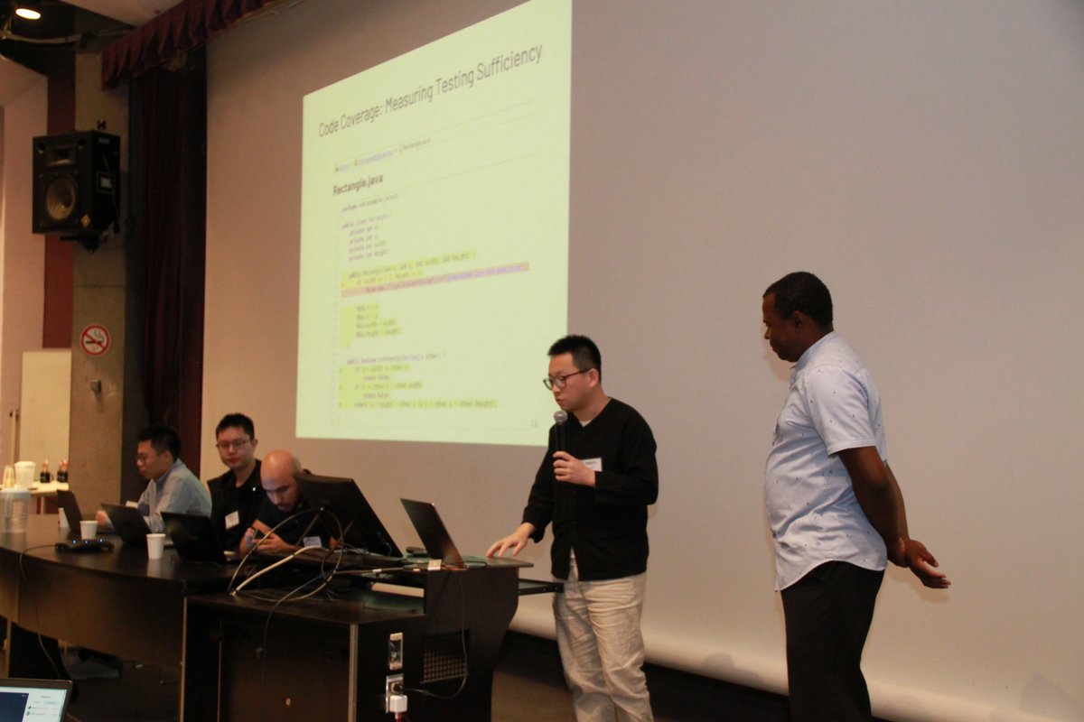 SEMLA_sym's tweet image. #SEMLA2022 is holding a tutorial on &quot;AI Quality Assurance&quot; Chaired by @SWATLab and Prof. Lei Ma, and presented by our expert Dr. Houssem Ben Braiek from @polymtl.
Join it now on YouTube: youtu.be/6LPCyIwoUYk 

#SE4AI #SE4ML