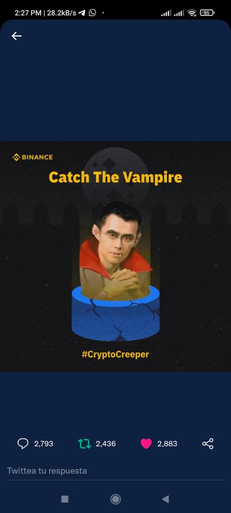 Rokus_ve's tweet photo. @binance A horror story, was it when Bitcoin falls, and everyone expects it below, but what if it never goes up again? #CryptoCreeper https://t.co/5mTcElIhIe