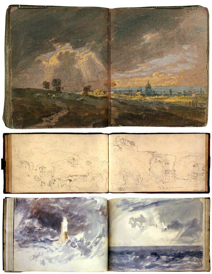 Cuadernos de bocetos de J. M. W. Turner