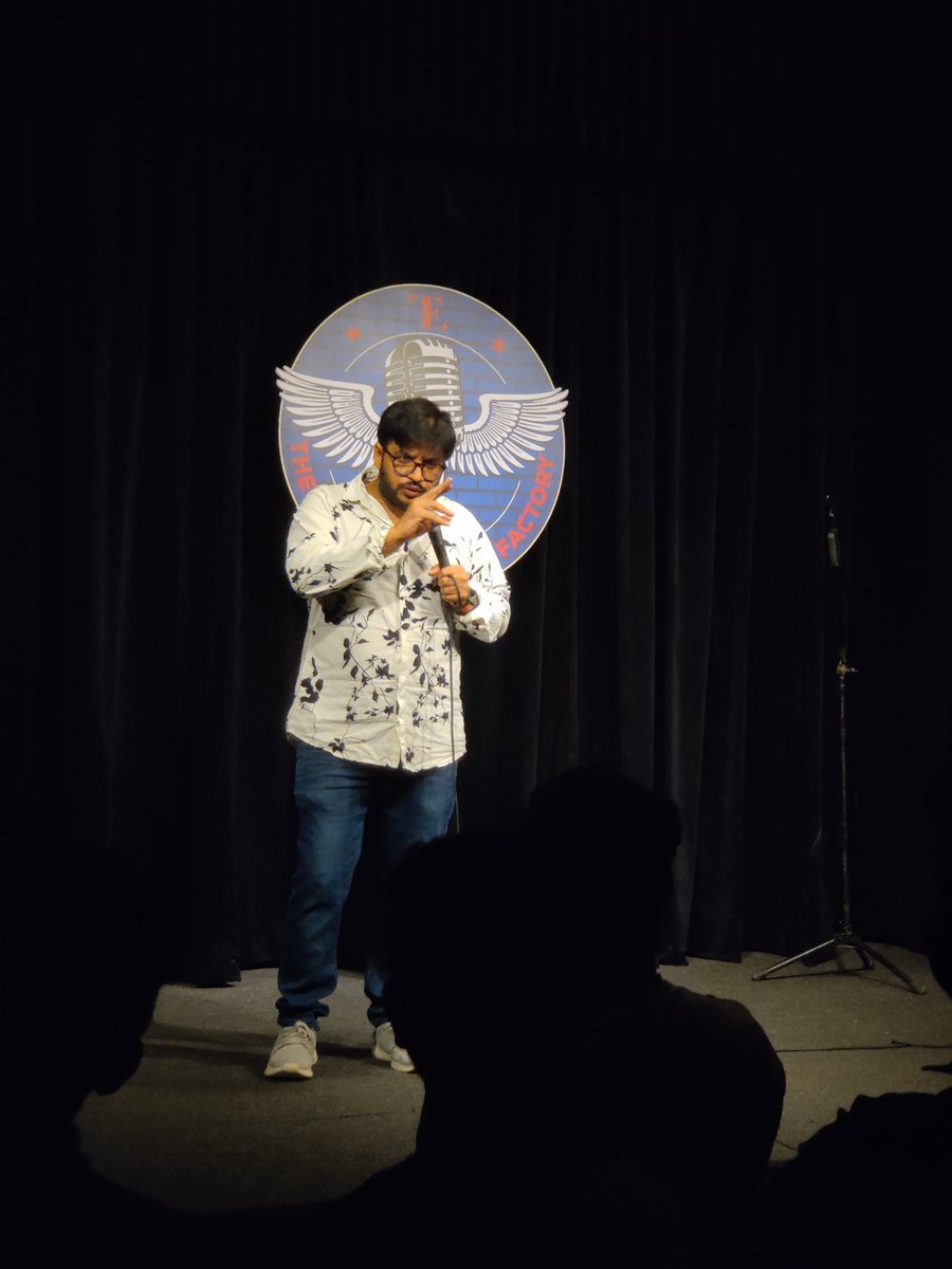 TheEntFactory's tweet photo. Thank you @sundeepshawarma for leaving us with guaranteed giggles.
Glimpse of an amazing evening yesterday.
Thanks to Prajwal for that opening act & warming up the room!!
#theentertainmentfactory #comedyshow #sundeepsharma #standupcomedyshow #mumbai https://t.co/7ol8chIKL5