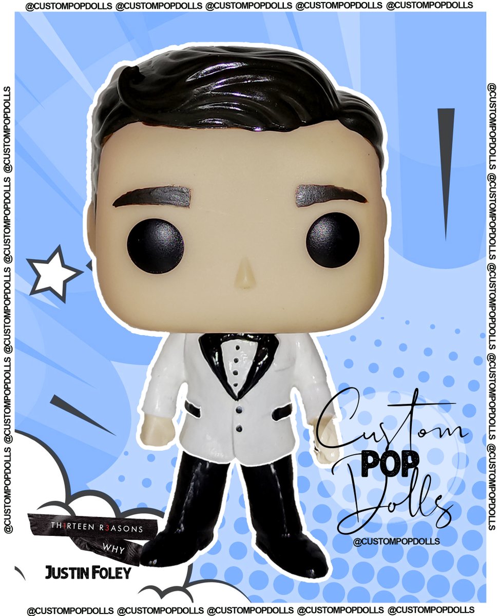 custompopdolls's tweet photo. This is my custom pop doll of Justin Foley (Brandon Flynn) from the tv show 13 Reasons Why
https://t.co/FrIIn4iJsR
#FunkoPop #CustomPop #PopVinyl #CustomFunkoPop #CustomFunko #FunkoFamily #funkocustomsm #13ReasonsWhy #BrandonFlynn #JustinFoley #netflix #netflixshow @13ReasonsWhy https://t.co/FGS0nkC9yu
