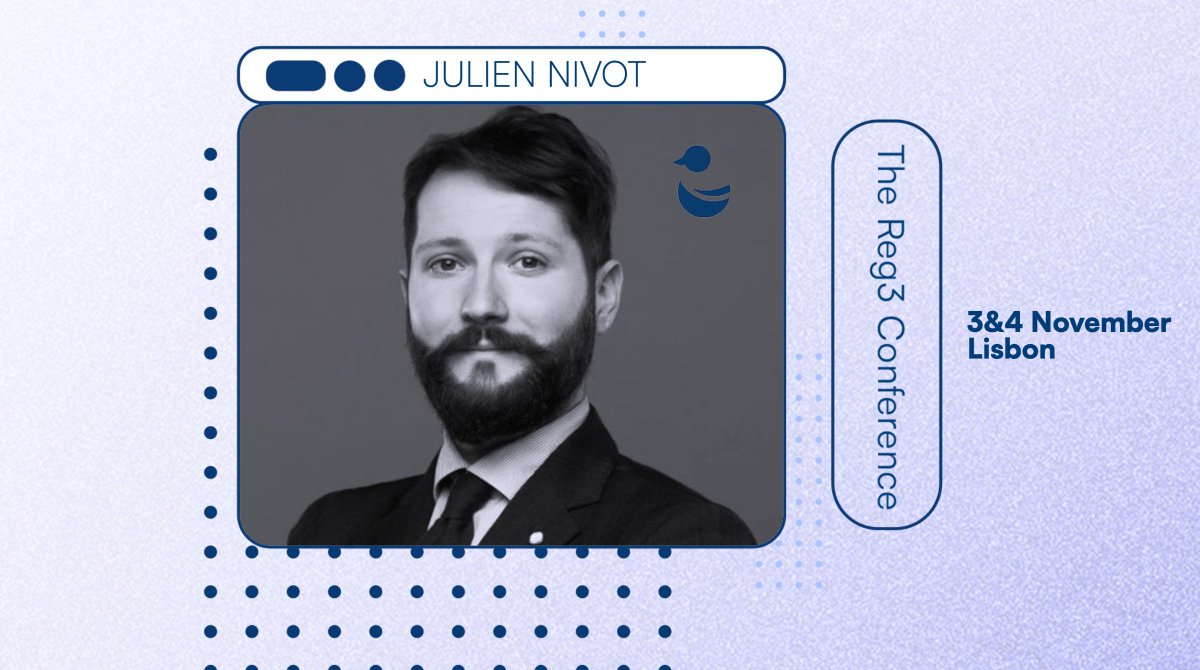 The landscape of #fintech is constantly evolving. We are therefore pleased to have <a href="/JN_Fintech/">JulienNivot</a> (<a href="/Ledger/">Ledger</a>) with us to talk about the legal structure governing innovation in financial services!

+ info and tickets: reg3.eu

<a href="/EUCInitiative/">European Crypto Initiative</a> x <a href="/NewEconomyInst/">Instituto New Economy</a>

#NotADuck