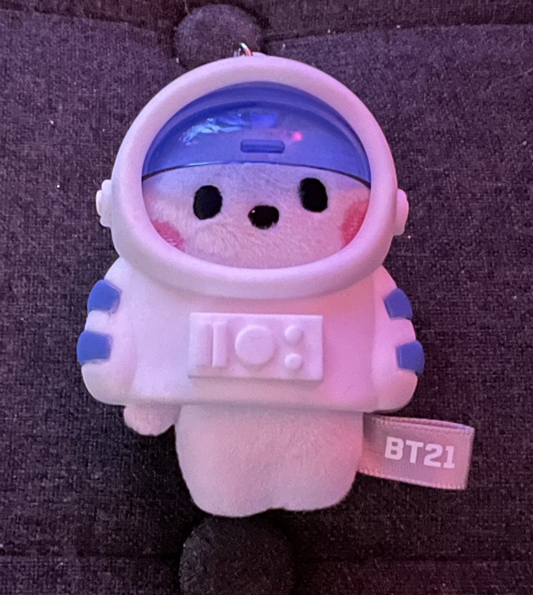 KookieBae26's tweet photo. I bought the astronaut hand sanitizer thingie from bath &amp; body works. I put it on my smallest #RJ so he can be #TheAstronaut like his dad @BTS_twt #Jin. So cute 💜💜💜
I’m voting for BTS ( @BTS_twt ) for Favorite Pop Duo or Group #AMAs https://t.co/GQOqStx34d